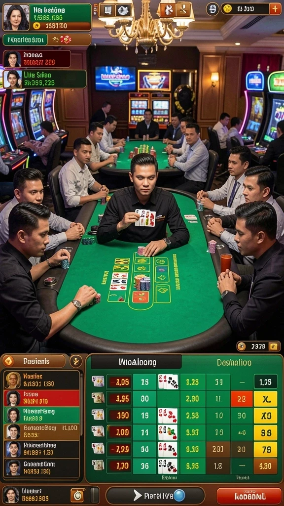 Fitur multiplayer untuk bermain bersama teman-teman.