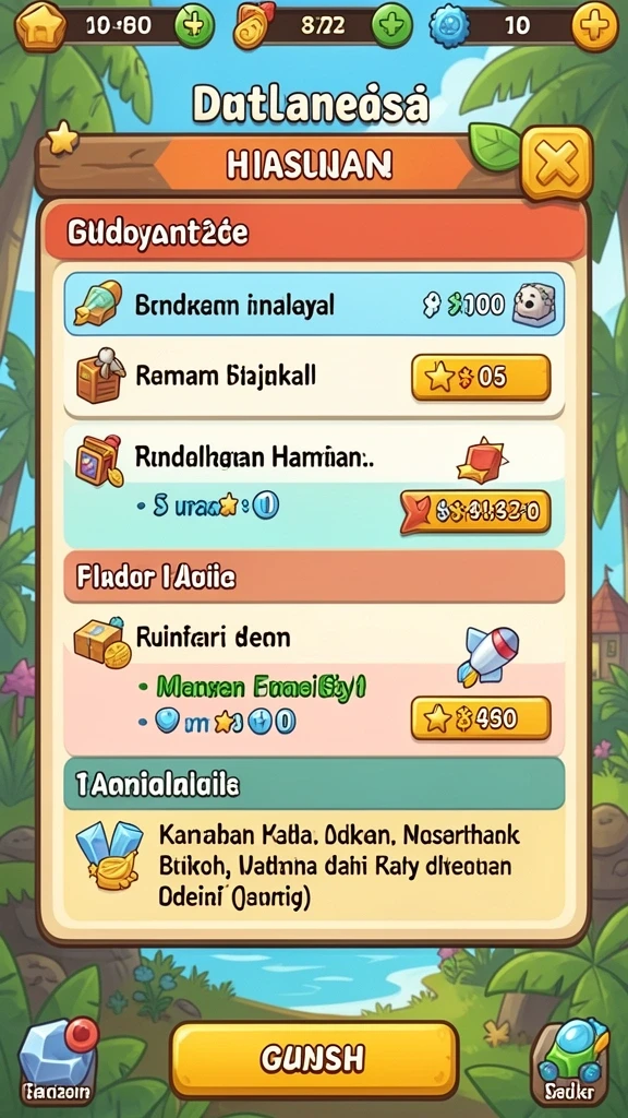 Tampilan antarmuka yang menarik dan mudah dinavigasi.