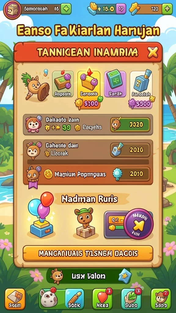 Mode permainan yang bervariasi dan seru.