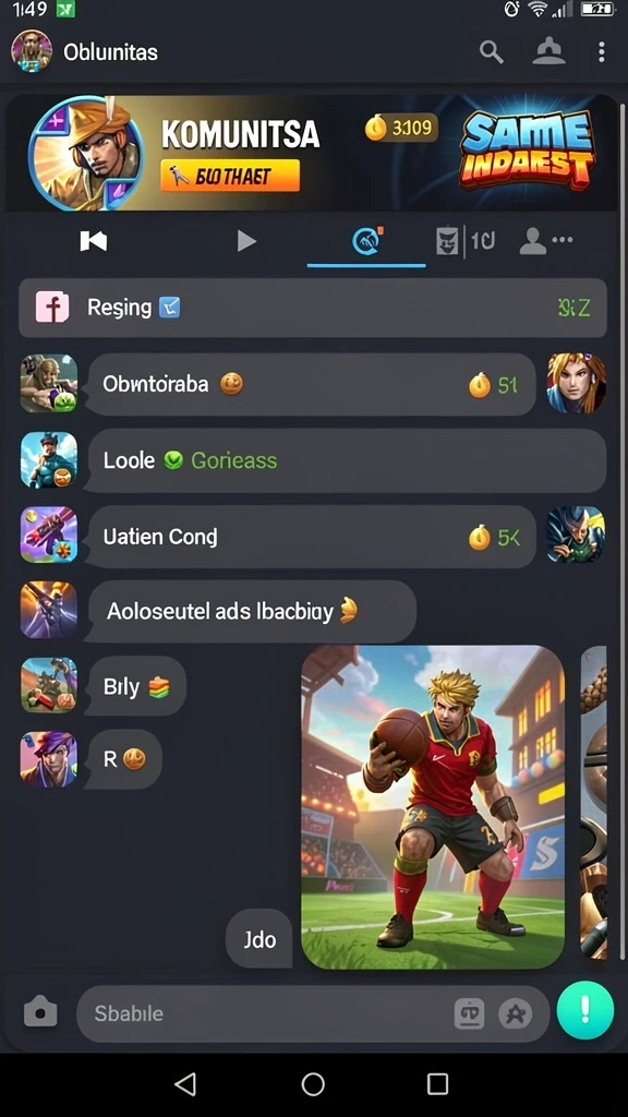 Kompetisi seru dengan teman-teman dalam mode multiplayer.