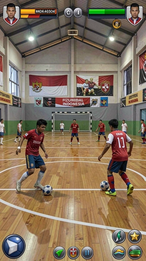 Tampilan antarmuka yang menarik dan user-friendly.
