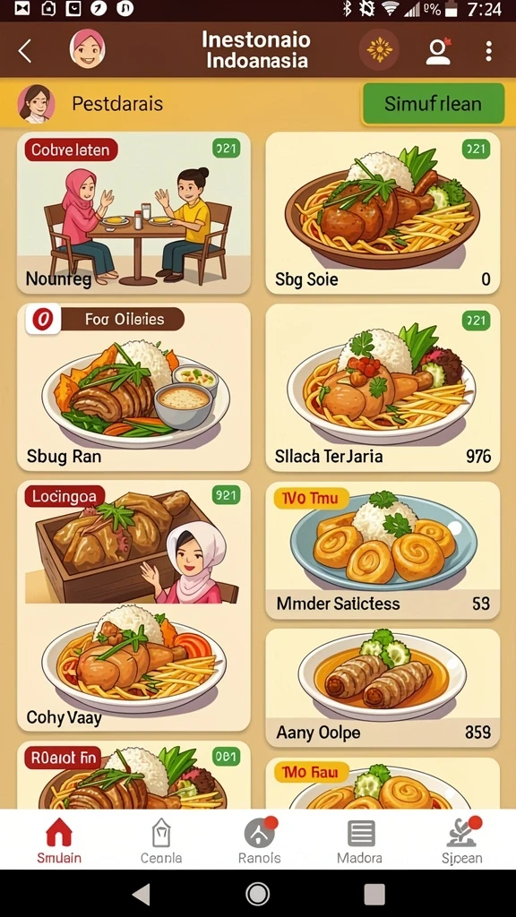 Gambaran mengenai mode permainan yang sedang berlangsung.