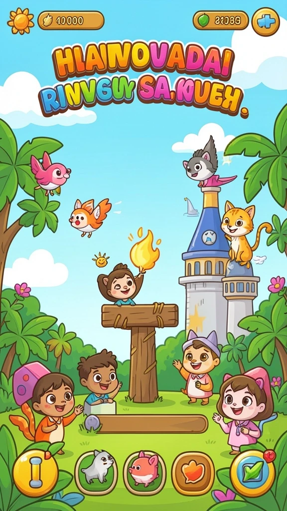 Fitur multiplayer untuk bermain bersama teman.