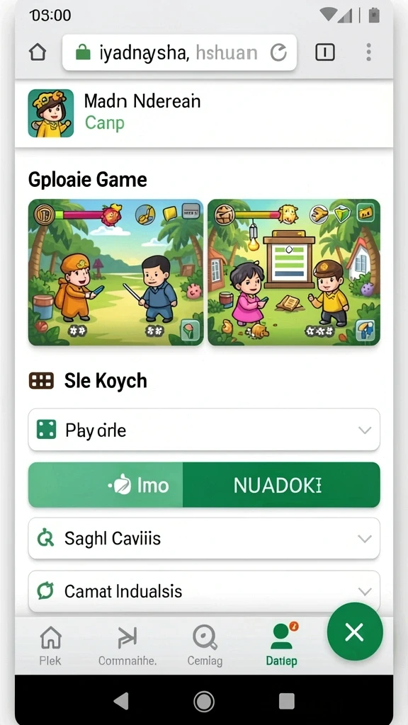 Karakter yang dapat disesuaikan dengan banyak pilihan.
