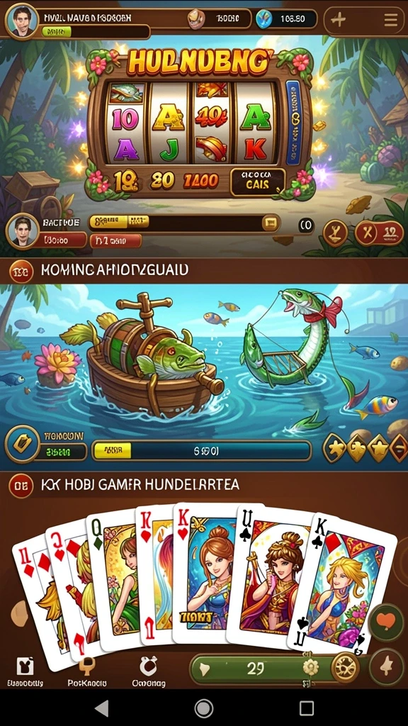 Screenshot permainan yang menunjukkan aksi seru.
