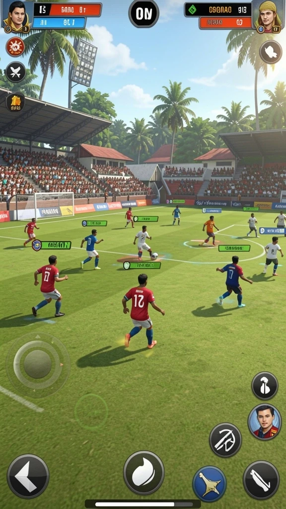 Berbagai kategori permainan yang siap dimainkan.