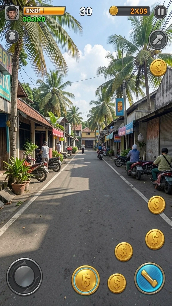 Tampilan antarmuka yang modern dan menarik.