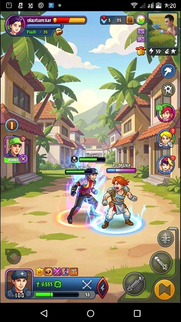 Fitur multiplayer yang membuat permainan lebih seru.