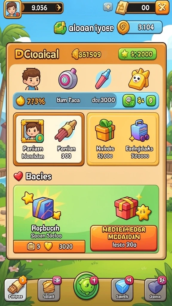 Banyak pilihan permainan yang mengasyikkan untuk dipilih.