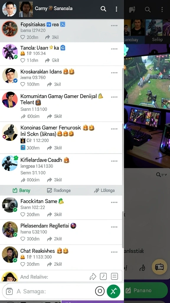 Tampilan antarmuka yang sederhana dan menarik.