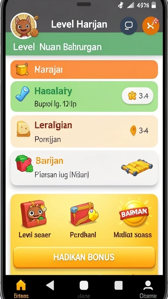 Momen seru saat menyelesaikan misi sulit.