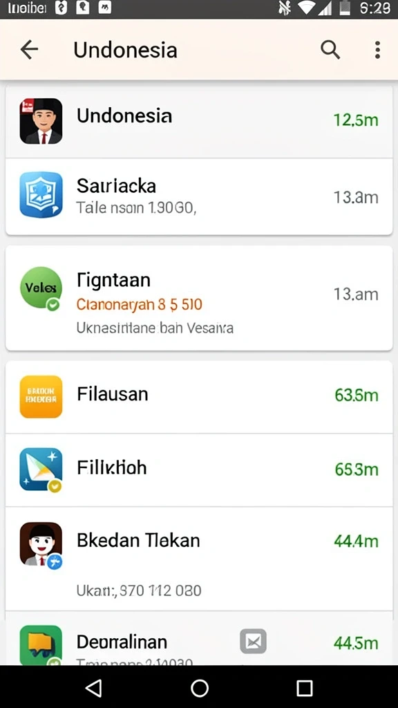Tampilan antarmuka pengguna yang menarik dan mudah dinavigasi.