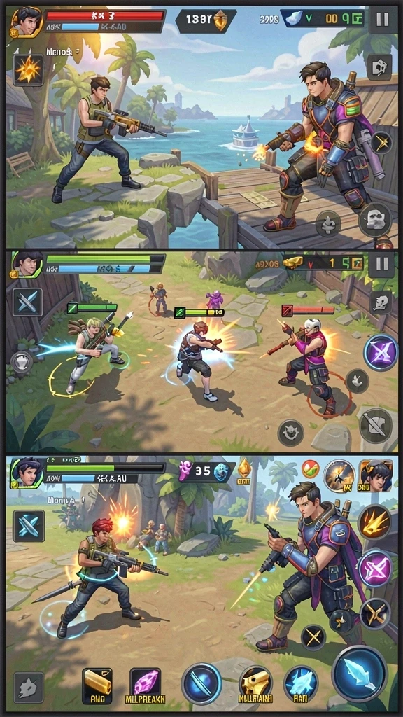 Fitur multiplayer untuk bermain bersama teman.