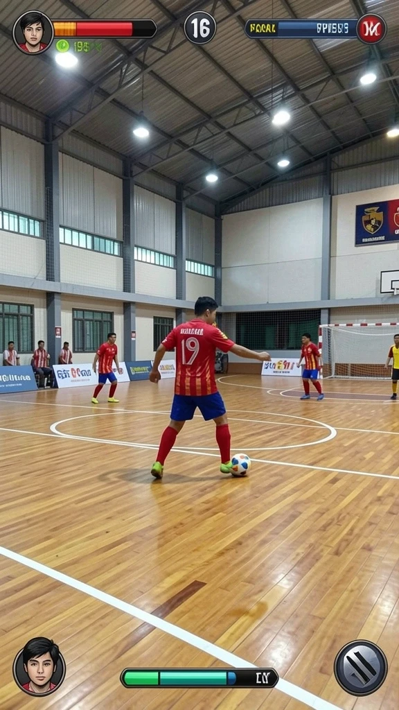 Tampilan antarmuka yang menarik dan modern.