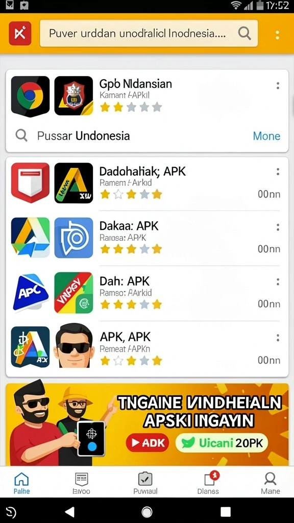 Antarmuka yang ramah pengguna dan menarik.