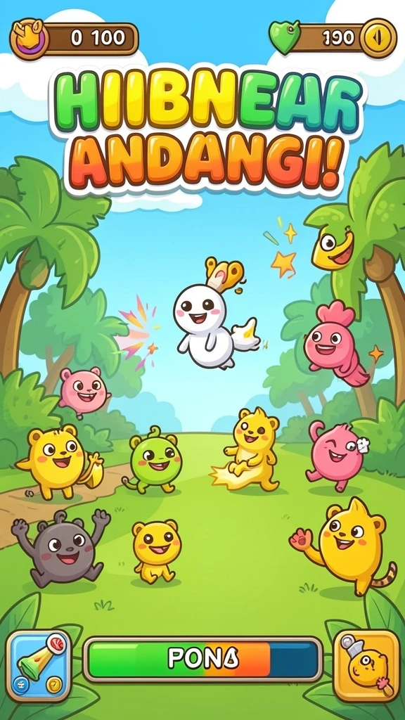 Screenshot menunjukkan gameplay penuh aksi dan mendebarkan.