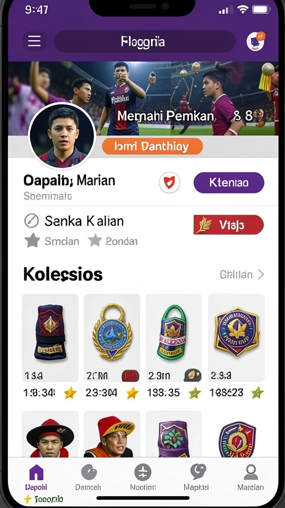 Karakter unik dengan berbagai kemampuan menarik.