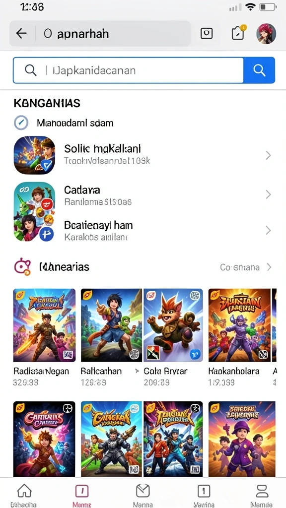 Tampilan antarmuka OPALTOGEL yang menarik dan modern.