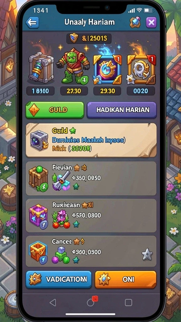 Level yang menantang dan penuh petualangan seru.