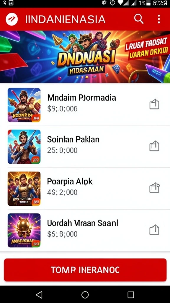 Tampilan awal game PK95 yang menarik.