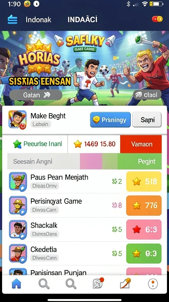 Grafik berkualitas tinggi dan efek suara yang memukau.