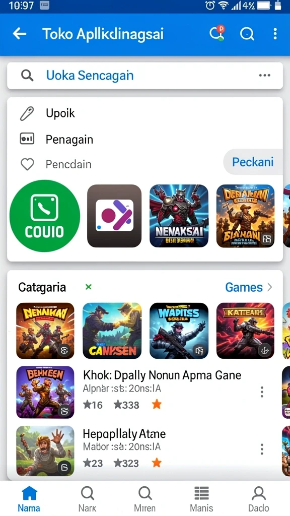 Beragam pilihan permainan slot yang menghibur.