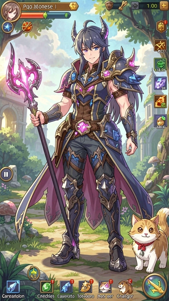 Screenshot dari level baru yang menantang dan seru.