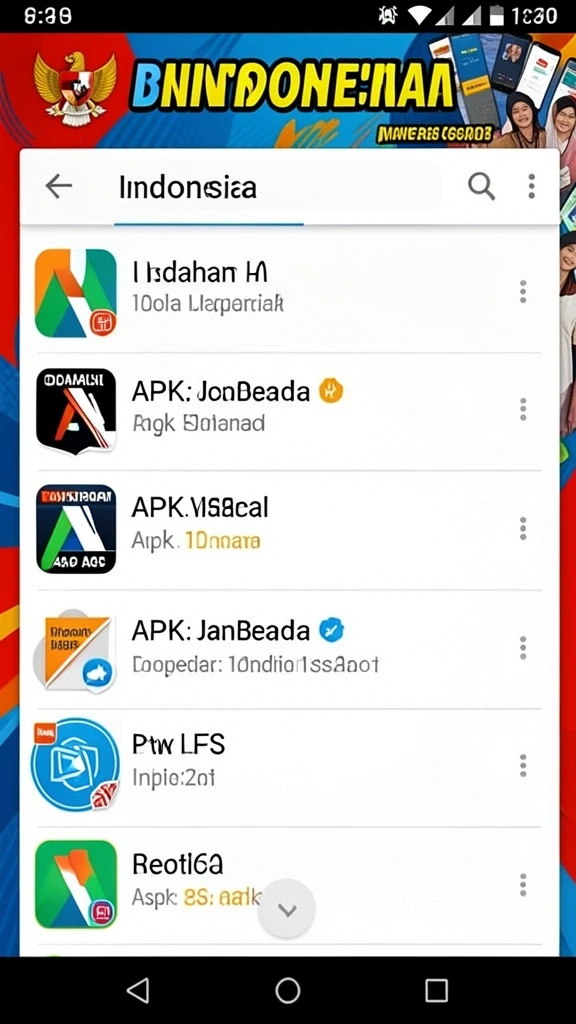 Screenshot menunjukkan tampilan awal SPINHARTA yang menarik.
