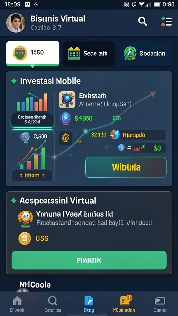 Tampilan antarmuka yang intuitif dan menarik.