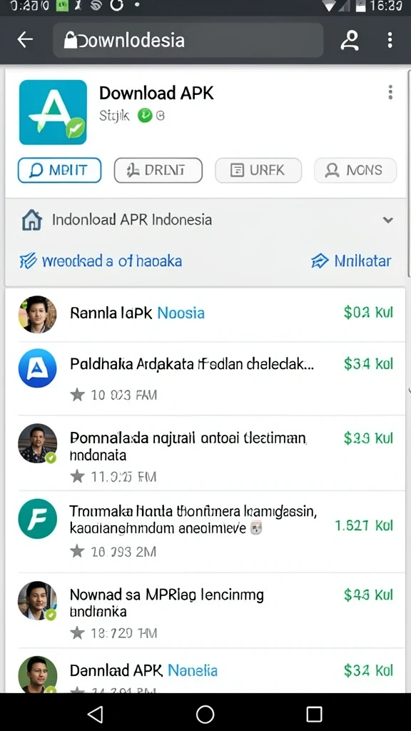 Gambaran karakter utama dalam petualangan.