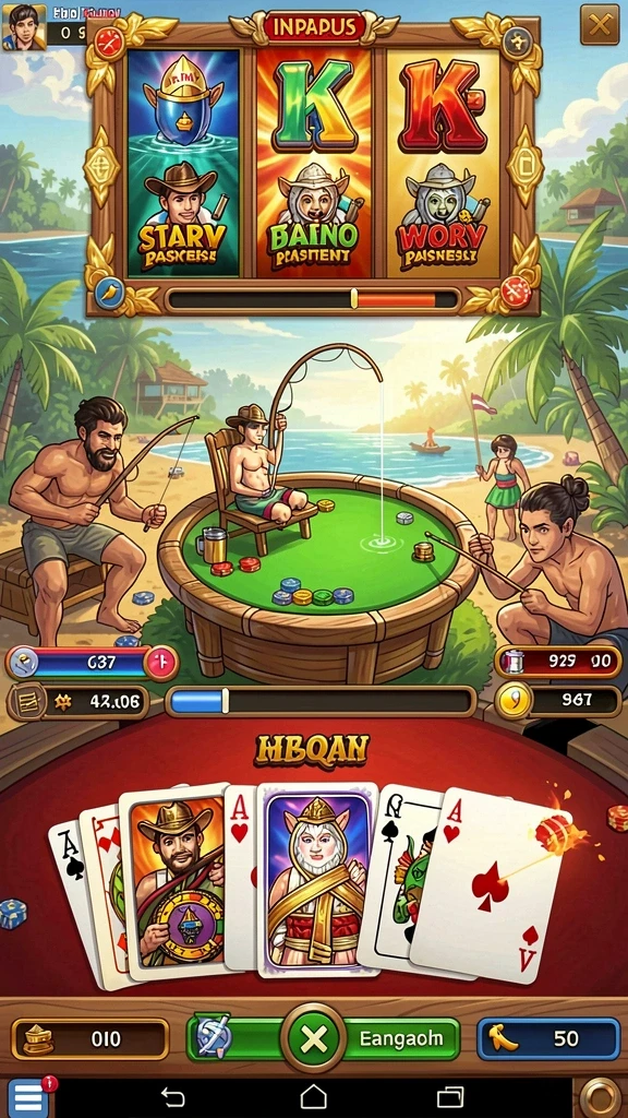 Berbagai karakter unik untuk dipilih.